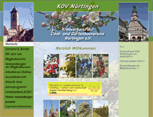 Tablet Screenshot of kov-nuertingen.de